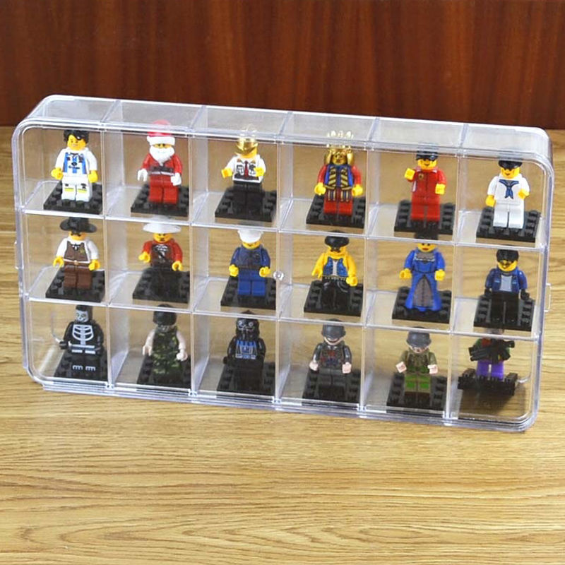 Boîte d'exposition en acryliqu - Lego Minifigure Holder avis et prix