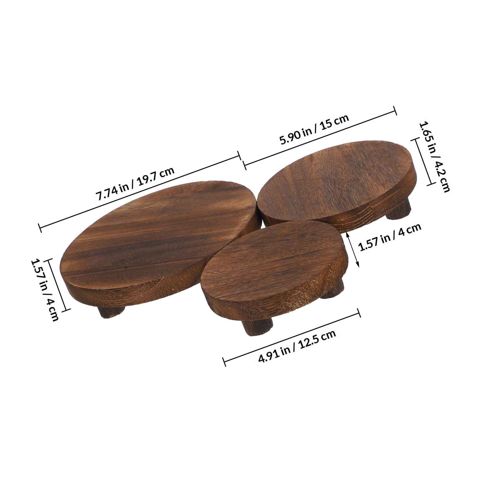 Ensemble de 3 supports pour pl - Display Risers Set avis et prix